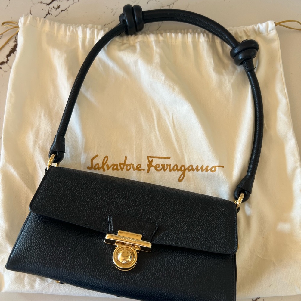 Salvatore Ferragamo Glam Shoulder Bag - Picture 10 of 14